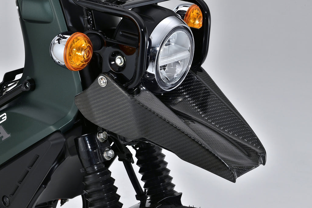 OVER Racing Carbon High-Mount Front Fender Cross Cub 110(22-) | 73-125-01C image 1