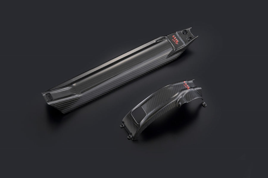 OVER Racing Carbon Battery & Motor Cover Set YPJ-MT Pro(20-22) | 73-A01-03 image 1