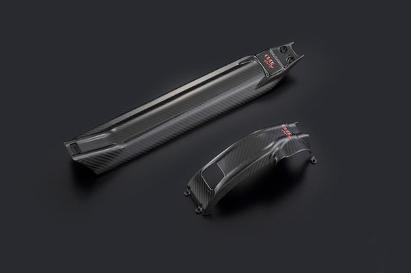 OVER Racing Carbon Battery & Motor Cover Set YPJ-MT Pro(20-22) | 73-A01-03 image 1