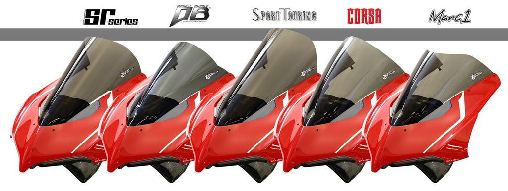 Zero Gravity Racing Ducati V4 Superleggera 2020-21 "With Winglet" windscreen