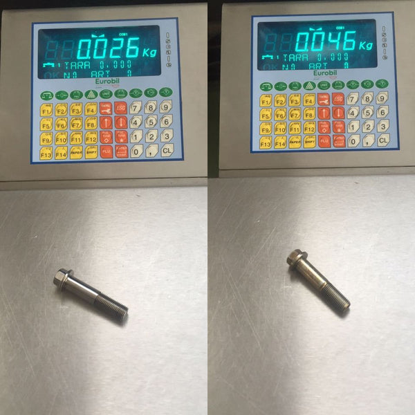 KBIKE Titanium screw M12x1.25-ES14-H55 M12x1.25-ES14-H55