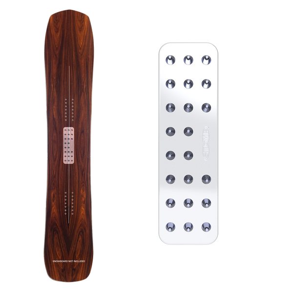 Snowboard Stomp Pad : Clear : Spiked : MAXI PAD
