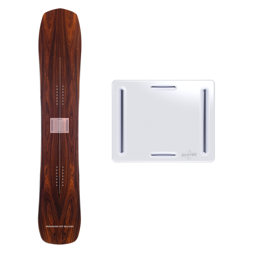Snowboard Stomp Pad : Clear : SCRAPER
