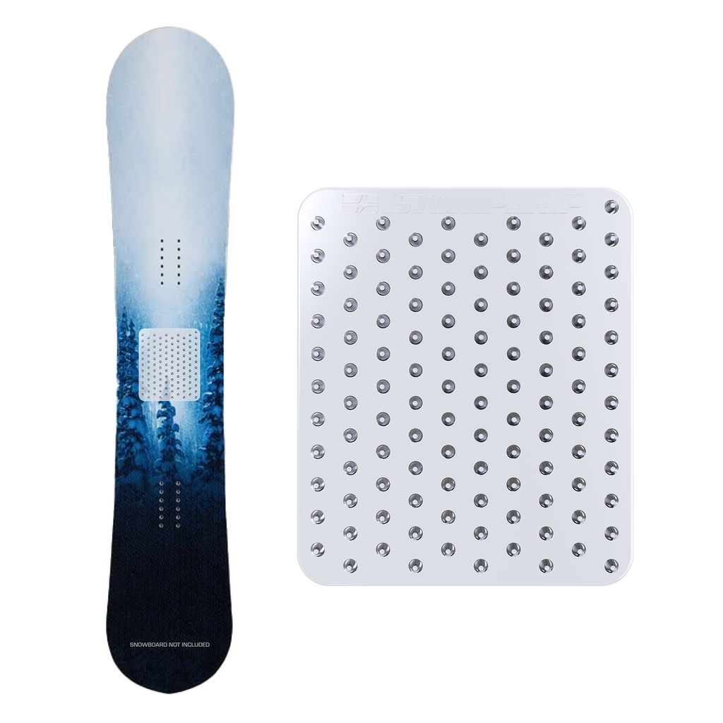Snowboard Stomp Pad : Clear : Spiked : PRO MAT - SUPER VOLCANO