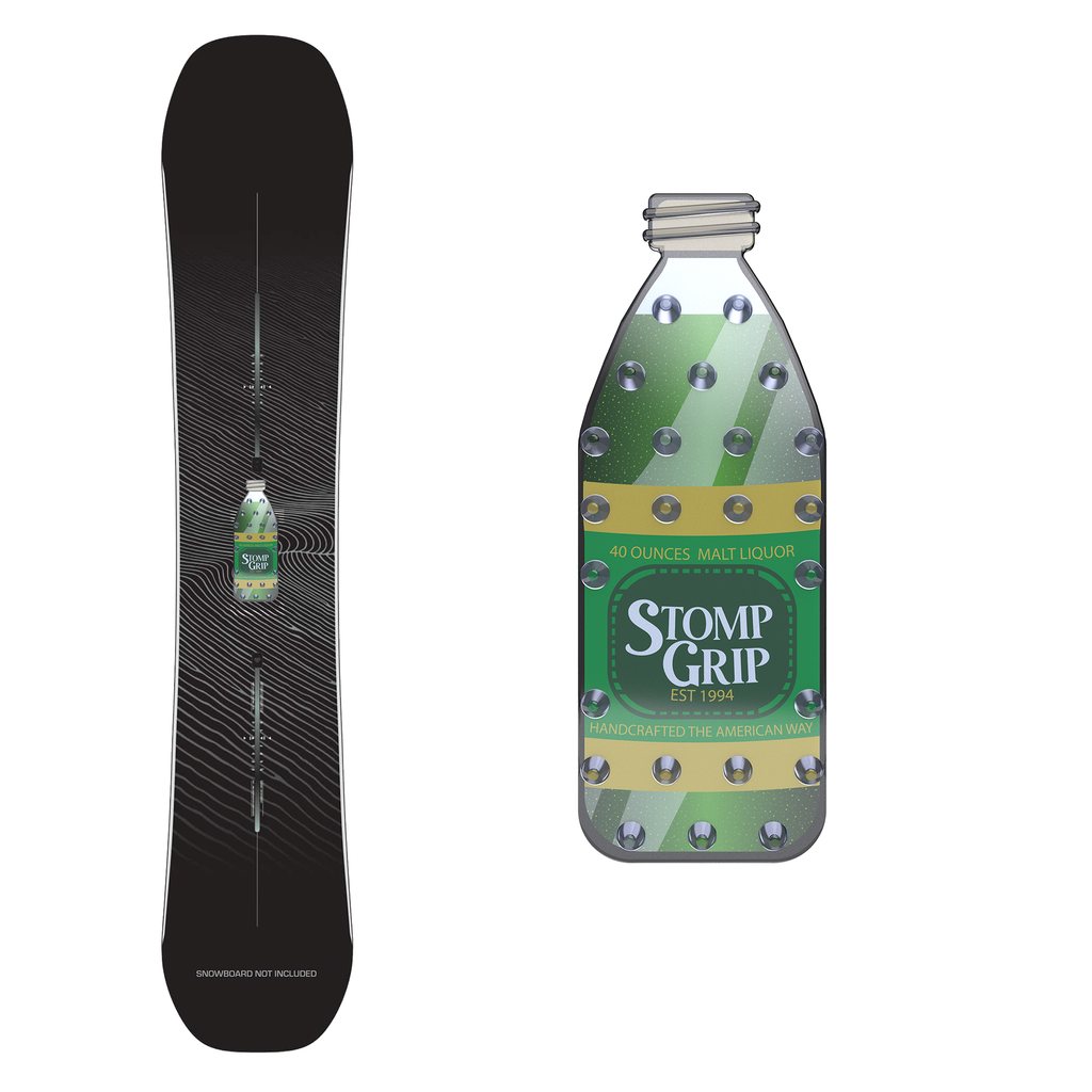 Snowboard Stomp Pad : Punk : Traction : 40 OZ