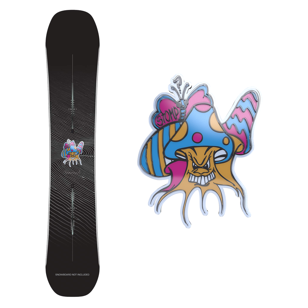 Snowboard Stomp Pad : Psychedelic : BAD TRIP