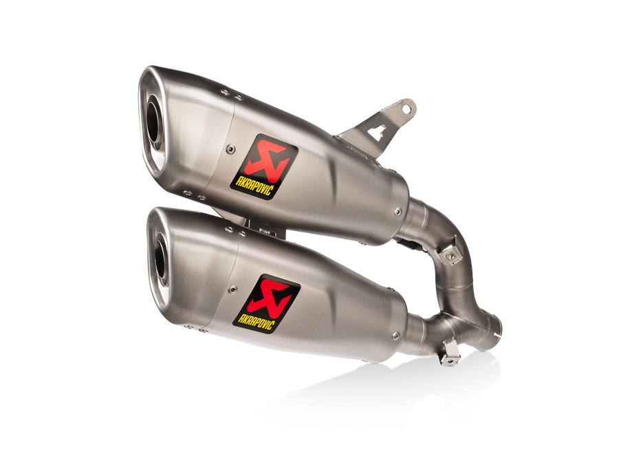 AKRAPOVIC Ducati Monster 2021-2024 Slip-On Line (Titanium) S-D9SO17-HCQT
