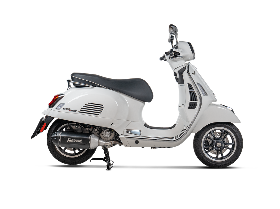AKRAPOVIC Vespa GTS 310 / Super / SuperSport / SuperTech 2024-2026 Slip-On Line (SS) S-VE3SO12-HWSSBL/1