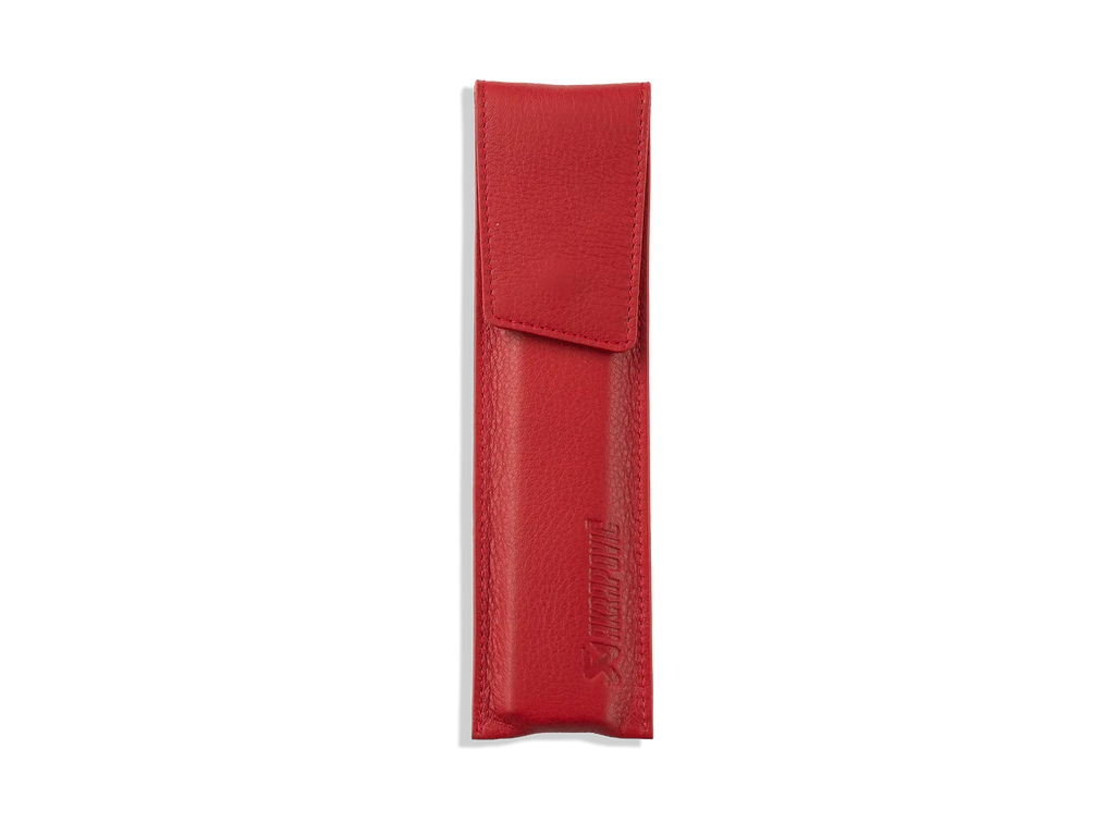 AKRAPOVIC Leather goods Default Leather Pencile sleeve - red 800943