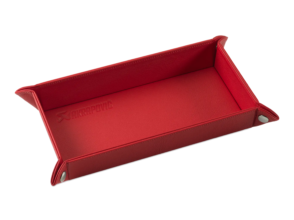 AKRAPOVIC Leather goods Default Leather Desk Valet - red 801734