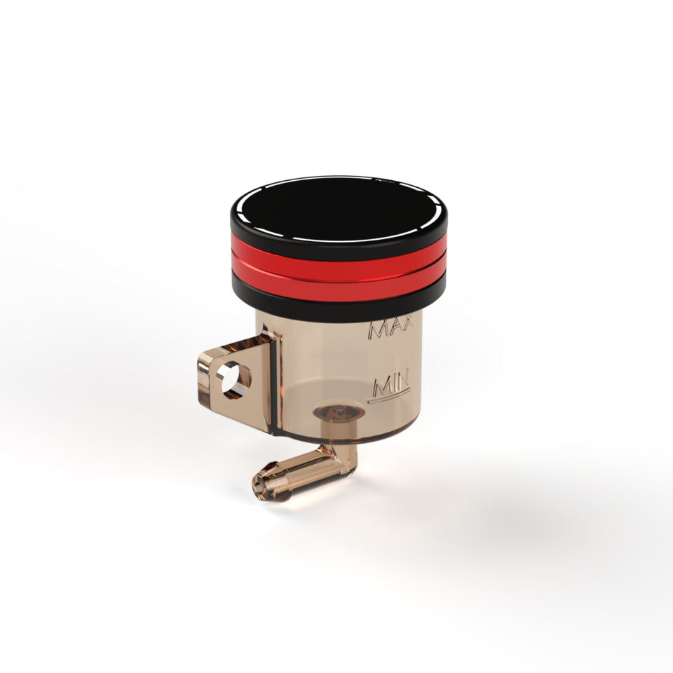 KBIKE Brake fluid cap clutch bicolore TS036