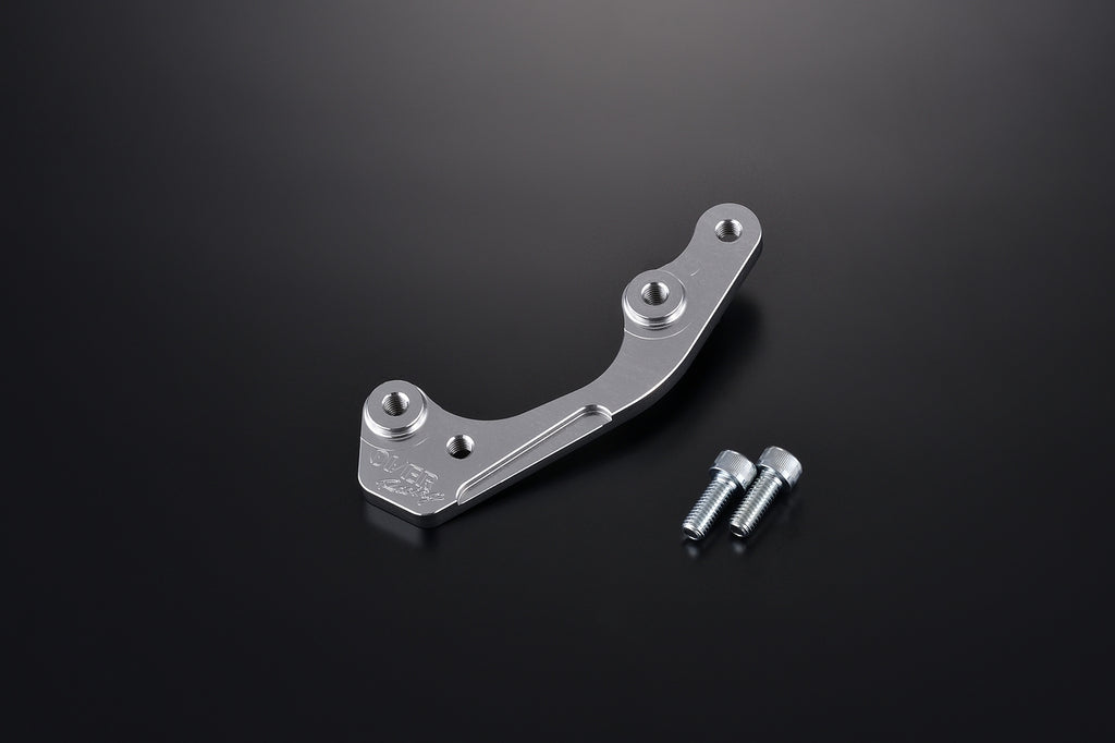 OVER Racing Front Caliper Bracket Brembo 2-Piston (Crab)for Silver MONKEY125/GROM(21-) | 83-012-12 image 1