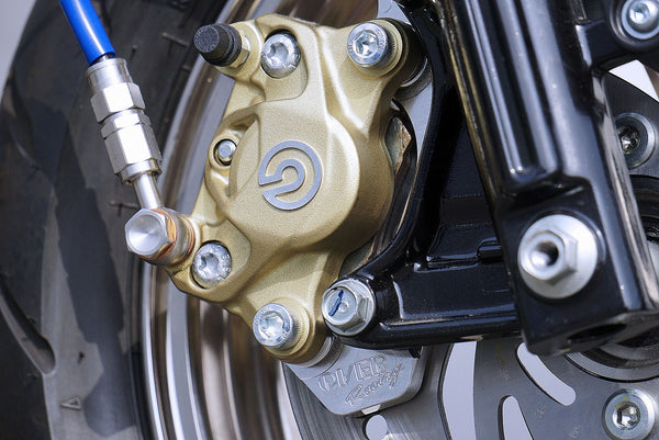 OVER Racing Front Caliper Bracket Brembo 2-Piston (Crab)for Silver MONKEY125/GROM(21-) | 83-012-12 image 2