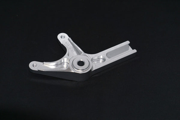OVER Racing Rear Caliper Bracket Brembo 2-Piston (Crab) UP Silver Monkey125 | 83-012-21 image 1