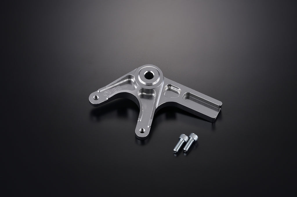 OVER Racing Rear Caliper Bracket Brembo 2-Piston (Crab) DOWN Silver Monkey125 | 83-012-22 image 1