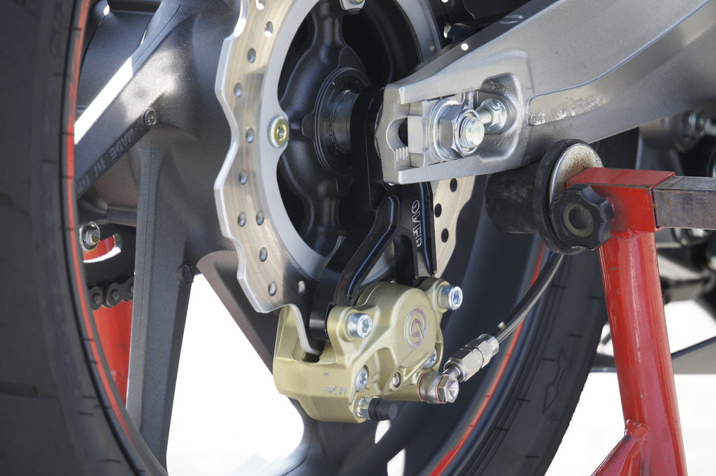 OVER Racing Rear Caliper Bracket Brembo 2-Pistonfor Black CBR250RR | 83-02-21B image 1