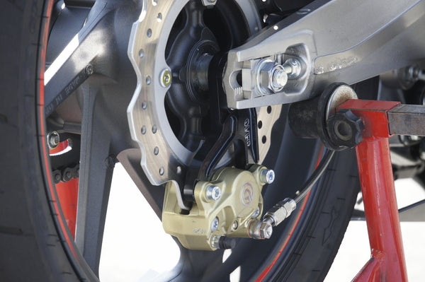 OVER Racing Rear Caliper Bracket Brembo 2-Pistonfor Black CBR250RR | 83-02-21B image 1