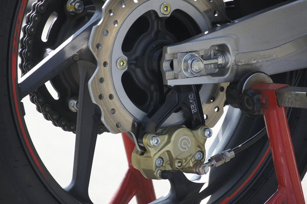 OVER Racing Rear Caliper Bracket Brembo 2-Pistonfor Black CBR250RR | 83-02-21B image 2