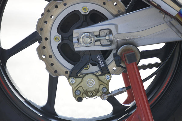 OVER Racing Rear Caliper Bracket Brembo 2-Pistonfor Black CBR250RR | 83-02-21B image 3
