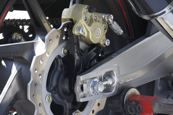 OVER Racing Rear Caliper Bracket Brembo 2-Pistonfor Black CBR250RR | 83-02-21B image 5