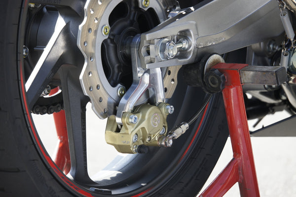 OVER Racing Rear Caliper Bracket Brembo 2-Pistonfor Silver CBR250RR | 83-02-21 image 2