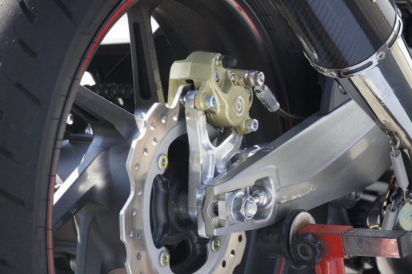 OVER Racing Rear Caliper Bracket Brembo 2-Pistonfor Silver CBR250RR | 83-02-21 image 4