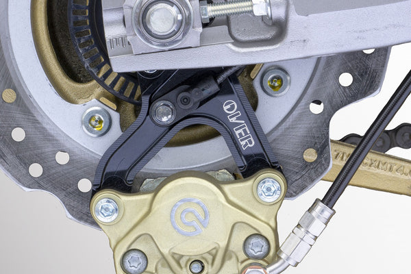 OVER Racing Rear Caliper Bracket Brembo 2-Pistonfor Black CBR250RR ABS | 83-021-21B image 4