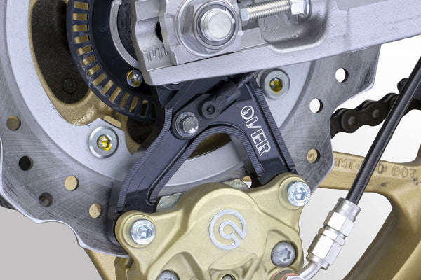 OVER Racing Rear Caliper Bracket Brembo 2-Pistonfor Black CBR250RR ABS | 83-021-21B image 5