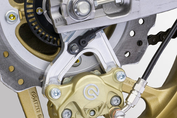 OVER Racing Rear Caliper Bracket Brembo 2-Pistonfor Silver CBR250RR ABS | 83-021-21 image 3