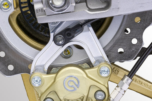 OVER Racing Rear Caliper Bracket Brembo 2-Pistonfor Silver CBR250RR ABS | 83-021-21 image 4