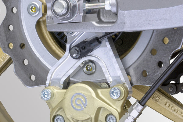 OVER Racing Rear Caliper Bracket Brembo 2-Pistonfor Silver CBR250RR ABS | 83-021-21 image 5
