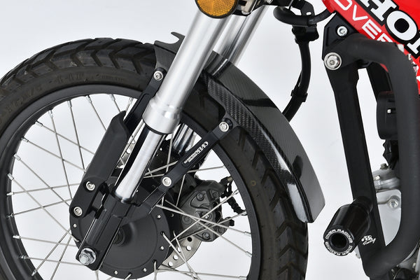 OVER Racing Optional for Inverted Fork Kit Brembo 2-Piston (Crab) Caliper Bracket Black CT125(20-22)(23-) | 83-061-12B image 2