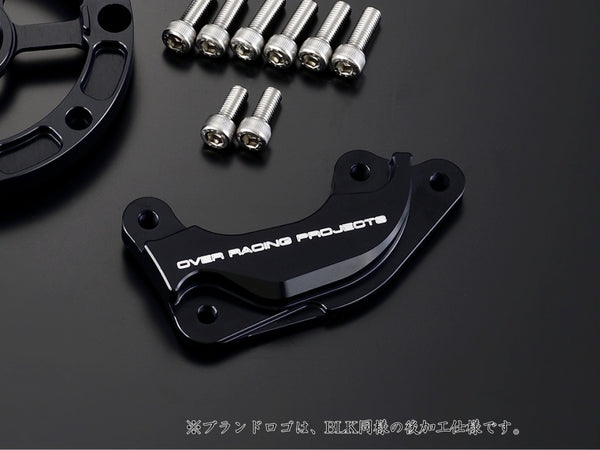 OVER Racing Optional for Inverted Fork Kit Oversize Rotor + Brembo 2-Piston Caliper Bracket Gunmetal CT125(20-22)(23-) | 83-061-13GM image 2