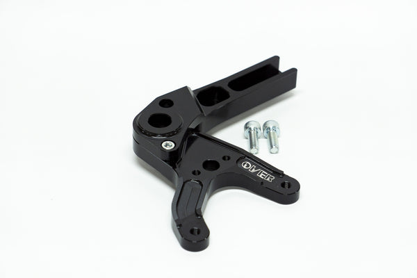 OVER Racing Rear Caliper Bracket Brembo 2-Piston for Black CBR400R(16-18)(19-) | 83-102-21B image 2