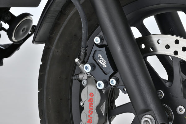 OVER Racing Front Caliper Bracket Brembo 4-Piston for Black Rebel250(17-)/500(17-) | 83-13-11B image 1