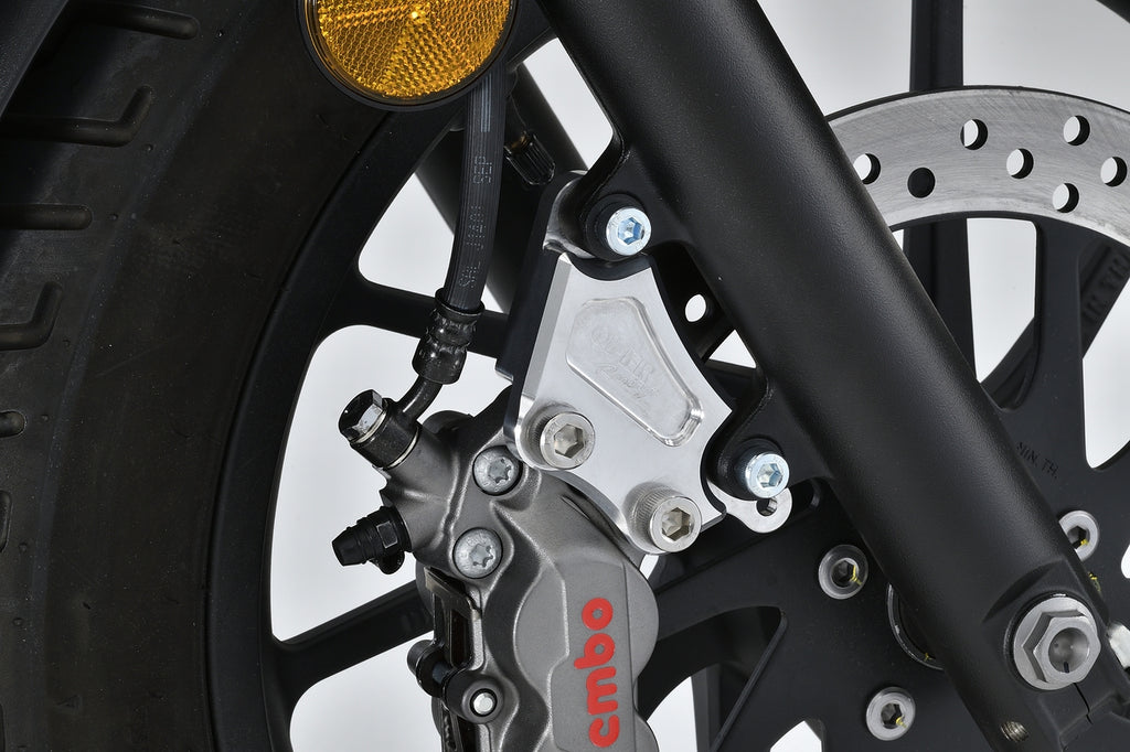 OVER Racing Front Caliper Bracket Brembo 4-Piston for Rebel250(17-)/500(17-) | 83-13-11 image 1
