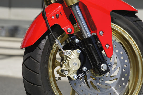 OVER Racing Front Caliper Bracket Black Brembo 2-Piston for GROM | 83-22-12 image 4