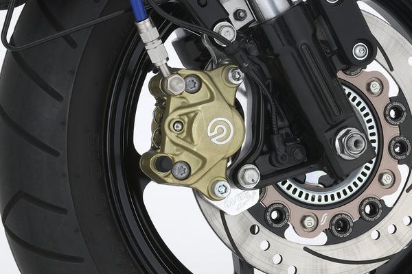 OVER Racing Front Caliper Bracket Brembo 2-Piston (Crab) OVER/SUNSTAR ABS for Silver MONKEY125/GROM(21-) | 83-223-14 image 1