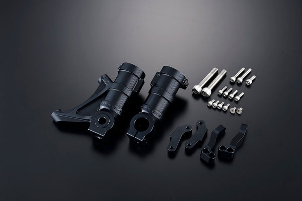 OVER Racing Radial-Mount Front Fork Bottoms Black ABS GROM/Monkey125 | 83-223-41B image 1