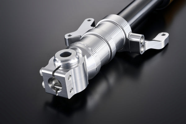 OVER Racing Radial-Mount Front Fork Bottoms Silver ABS GROM/Monkey125 | 83-223-41 image 6