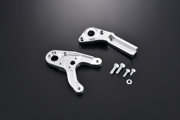OVER Racing Rear Caliper Bracket for Brembo 2-Piston Caliper Silver YZF-R25(19-21)/R3(19-21) | 83-351-21 image 5