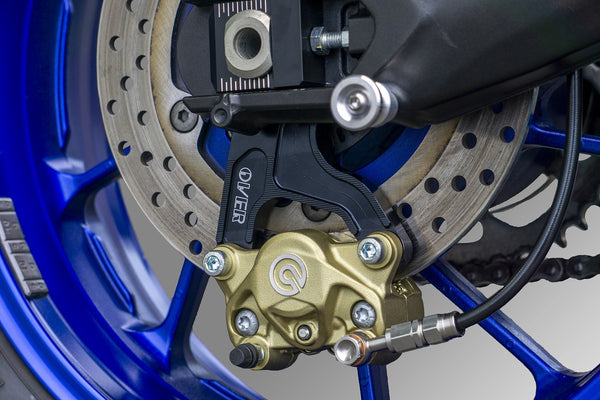 OVER Racing Rear Caliper Bracket for Brembo 2-Piston Caliper Black MT-09(17-)/MT-09TRACER(17-)/XSR900(18-) | 83-451-21B image 2