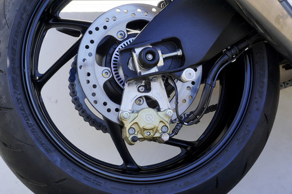 OVER Racing RearCaliper Bracket for Brembo 2-Piston Caliper Silver KATANA(19-) | 83-56-21 image 3