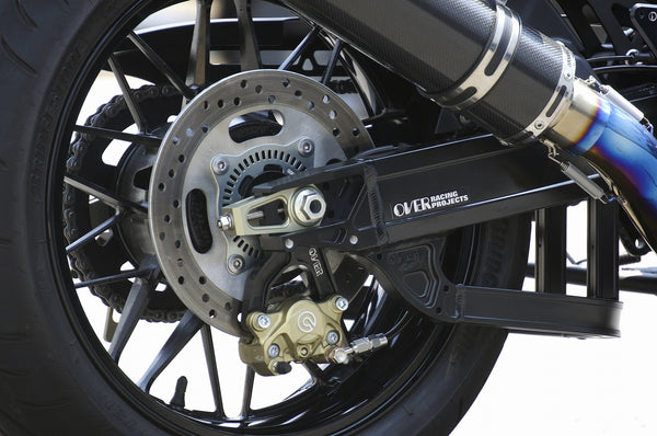 OVER Racing Rear Caliper Bracket for Brembo 2-Piston Caliper Black Z900RS | 83-71-21B image 3