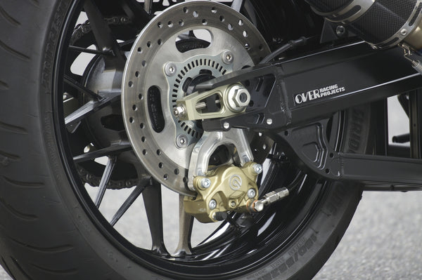 OVER Racing Rear Caliper Bracket for Brembo 2-Piston Caliper Silver Z900RS | 83-71-21 image 2