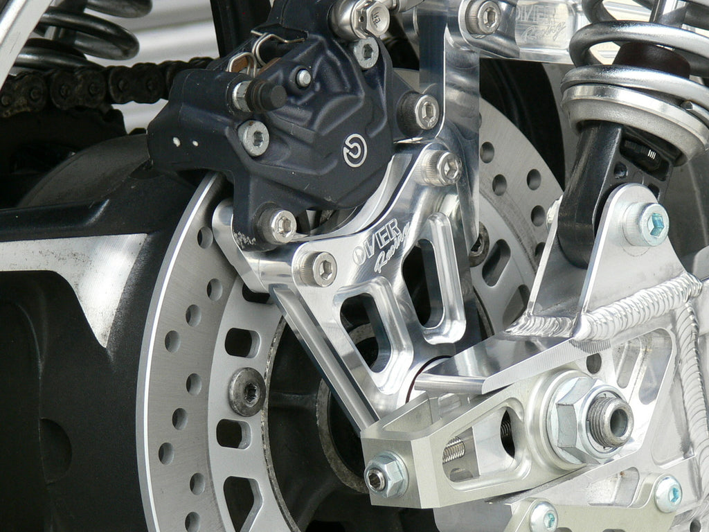 OVER Racing RearCaliper Bracket Brembo 2-Piston/Crab Caliper for | 83-73-21 image 1