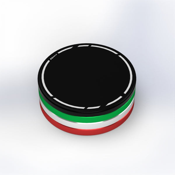 KBIKE Rear brake fluid cap Multistrada/Diavel tricolore TS037