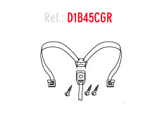 SHAD Sh45 Flexible Strap – D1B45CGR