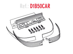 SHAD *Sh50 Red Reflector – D1B50CAR