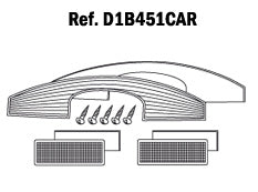 SHAD WHITE REFLECTOR – D1B451CAR